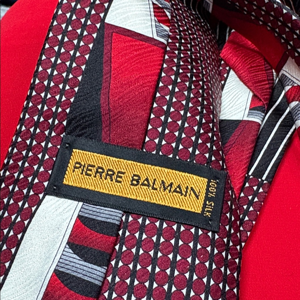 Pierre Balmain vintage silk tie! - Picture 4 of 6
